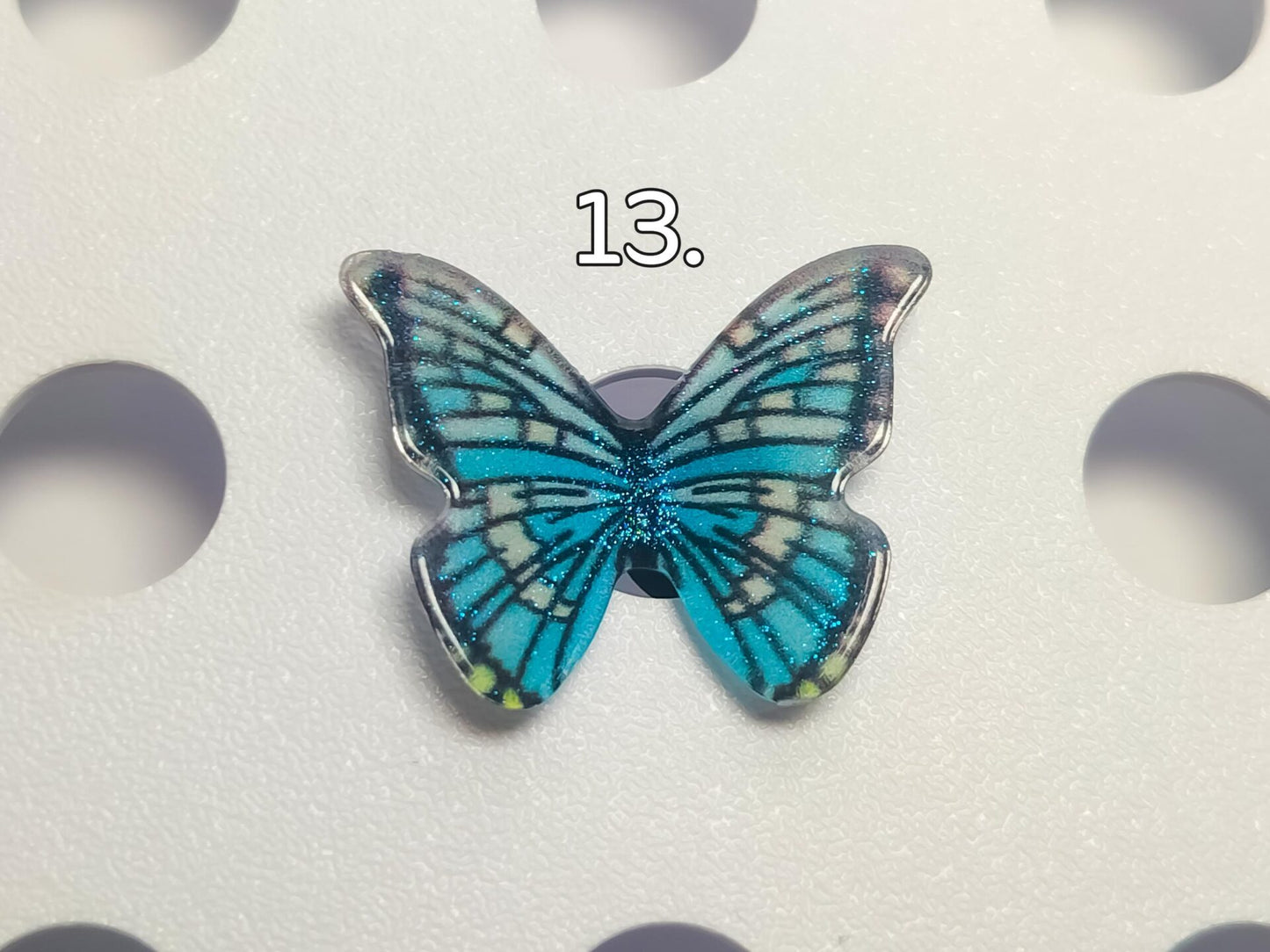 Butterfly Clog Charms