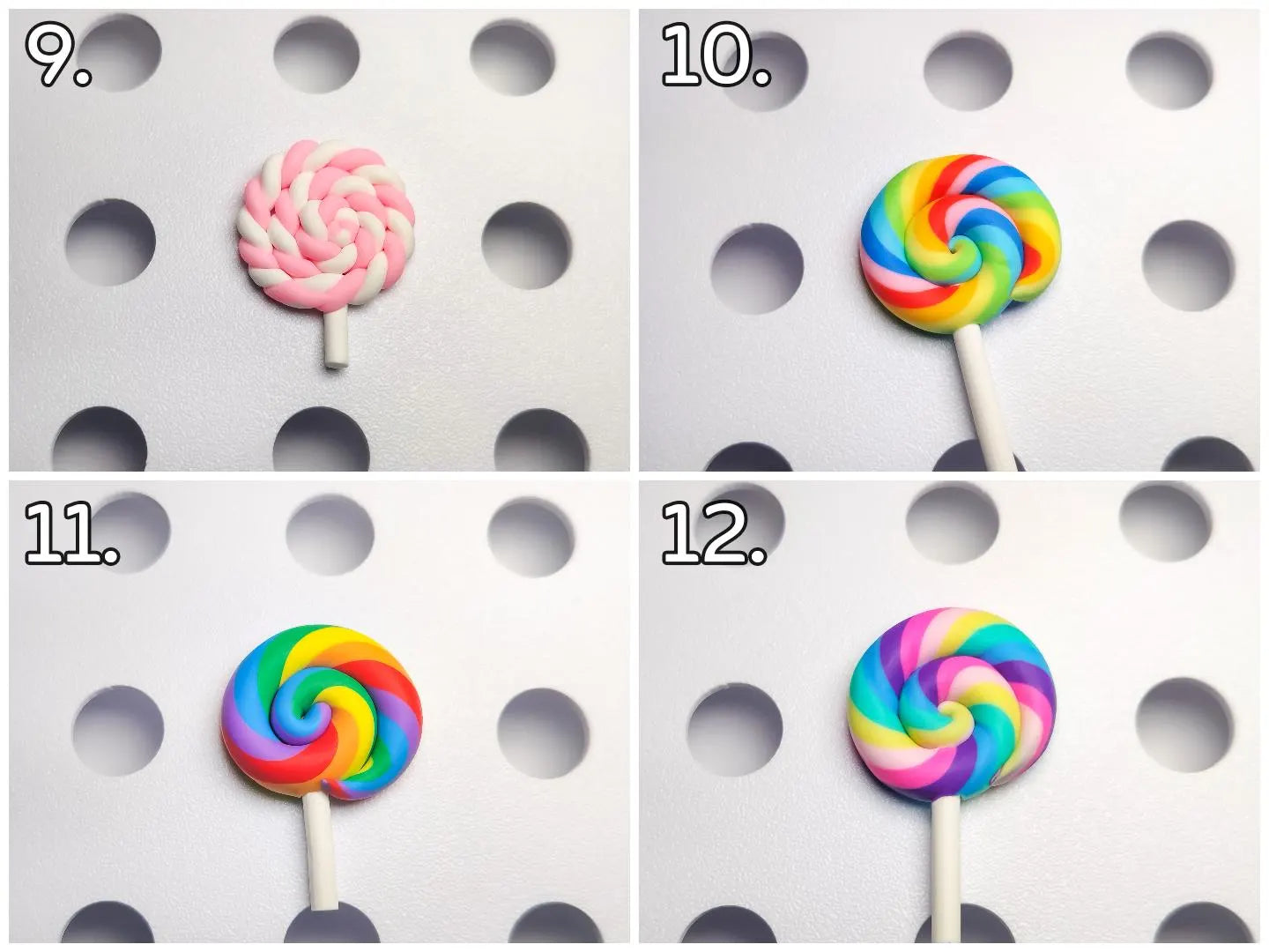 Lollipop Clog Charms