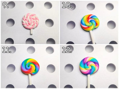 Lollipop Clog Charms