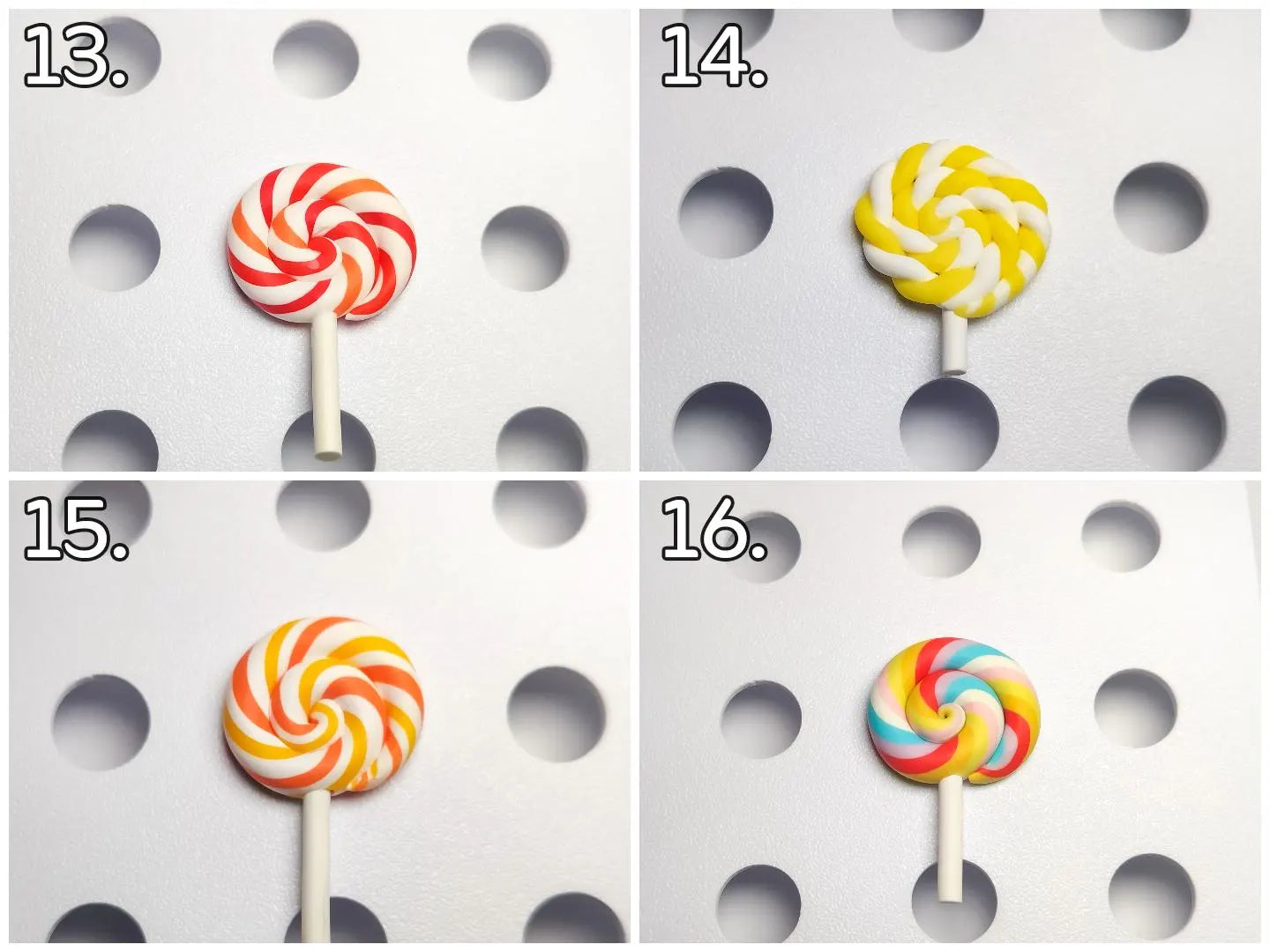Lollipop Clog Charms