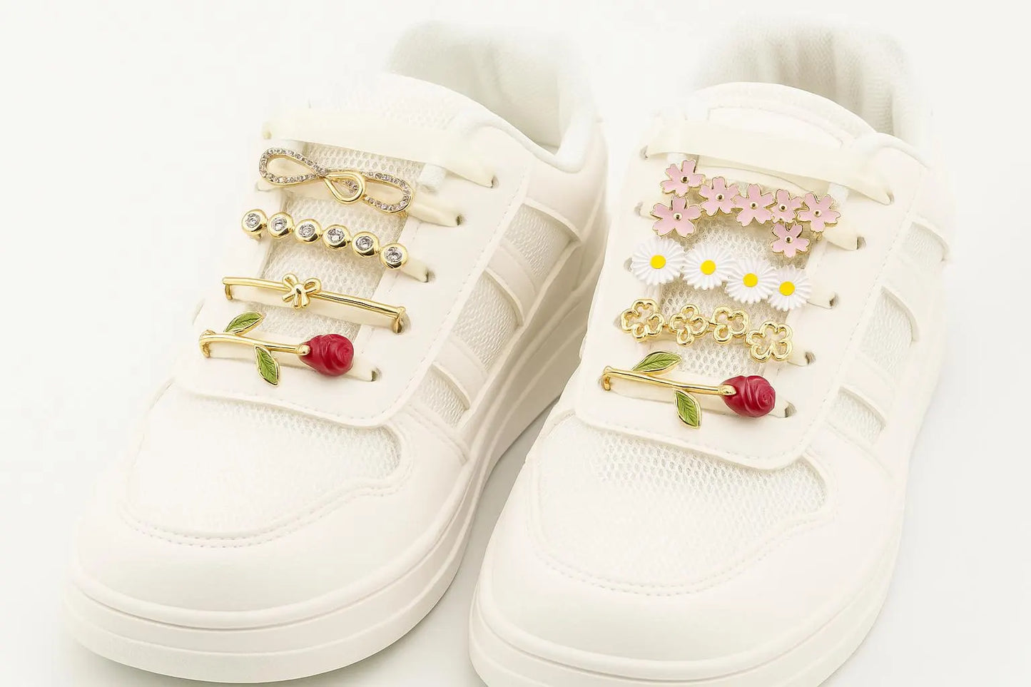 Shoelace Jewelry Clips 4pc Set