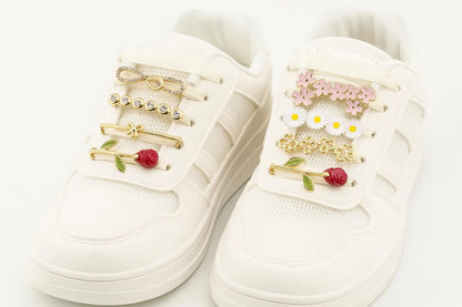 Shoelace Jewelry Clips 4pc Set