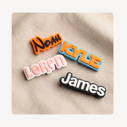 Personalized Name Clog Charms