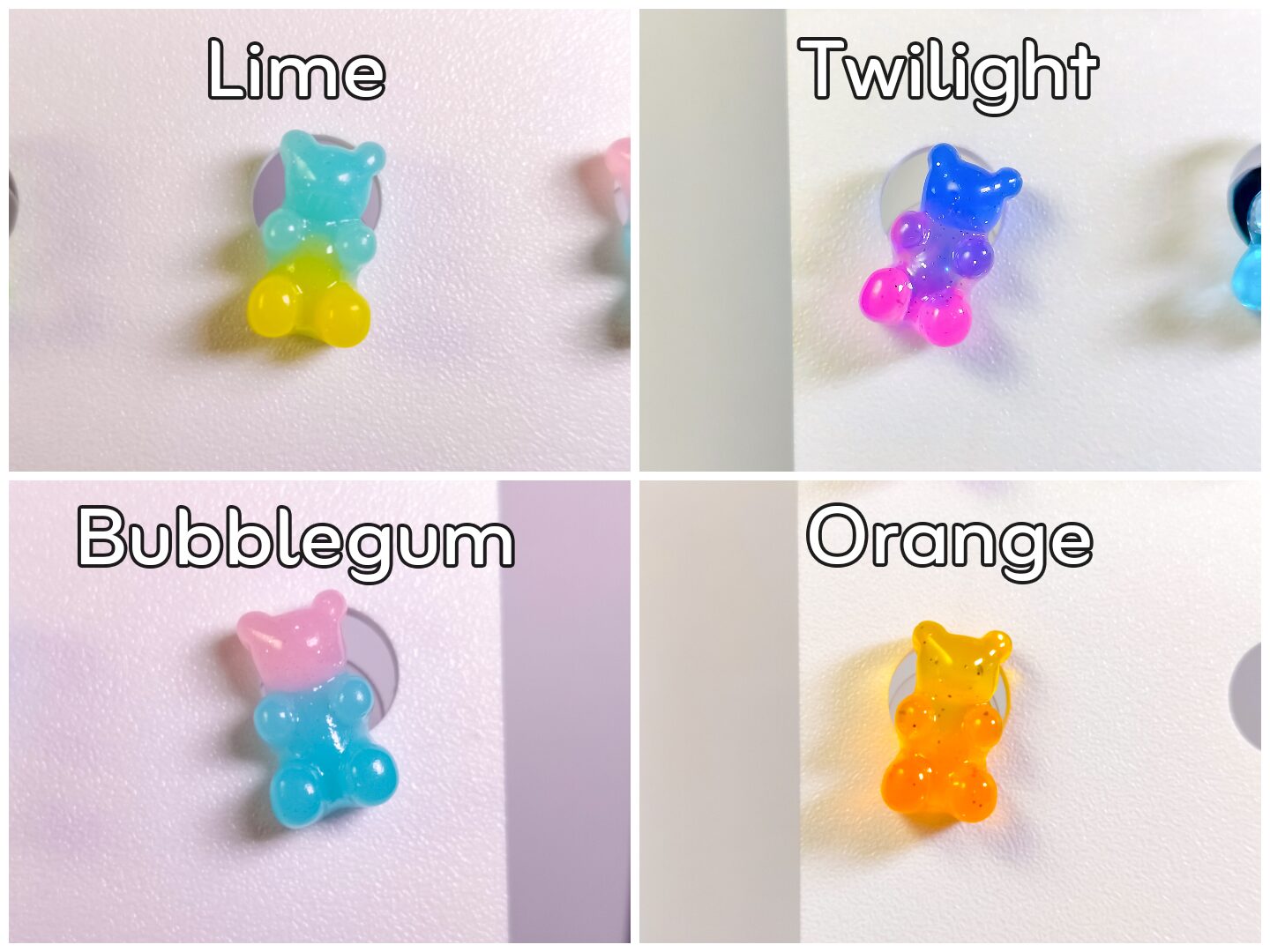 Gummy Bear Clog Charms
