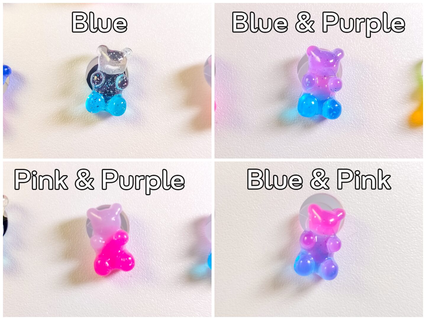 Gummy Bear Clog Charms