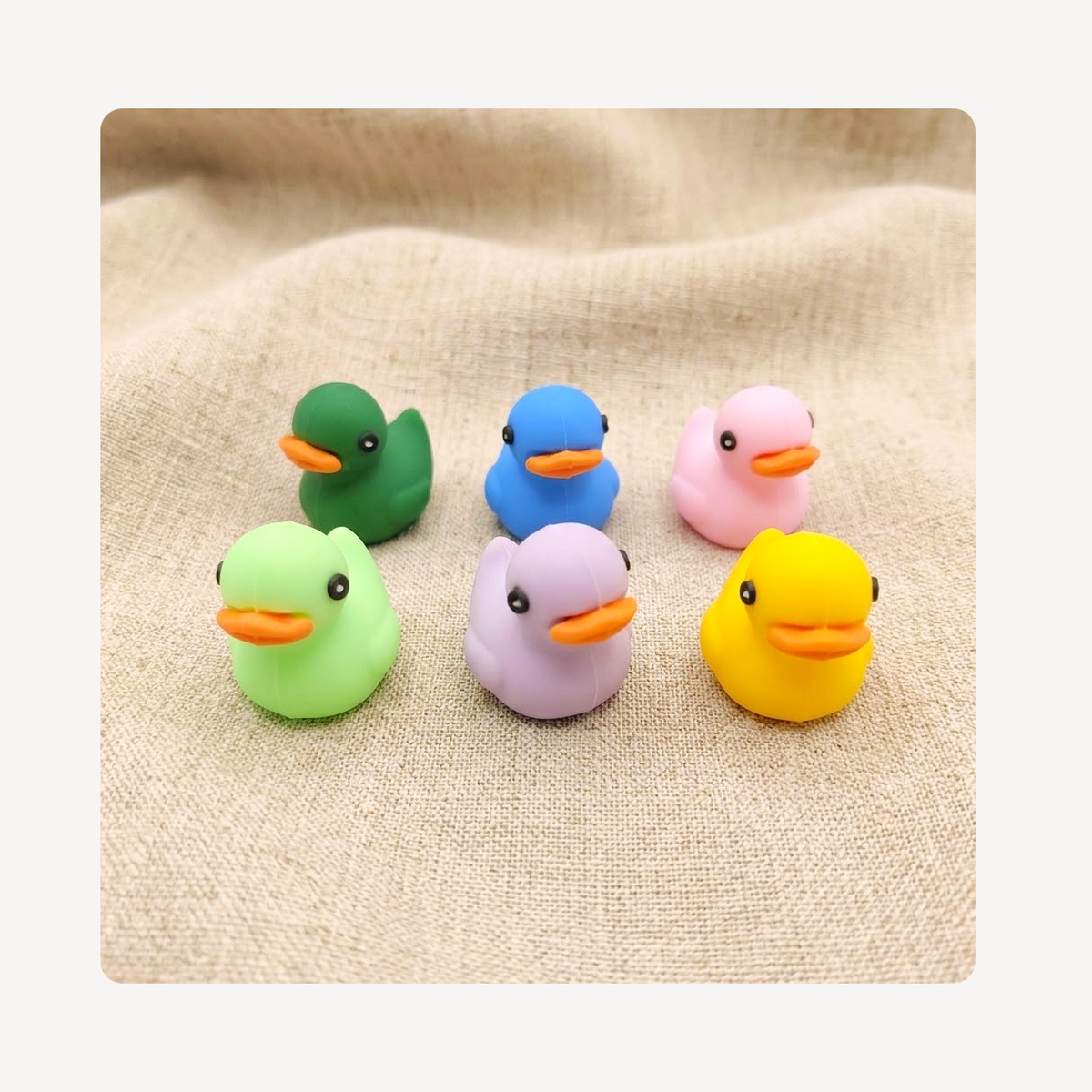 Rubber Duck Clog Charms