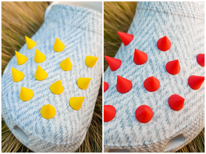 Studs & Spikes Clog Charms