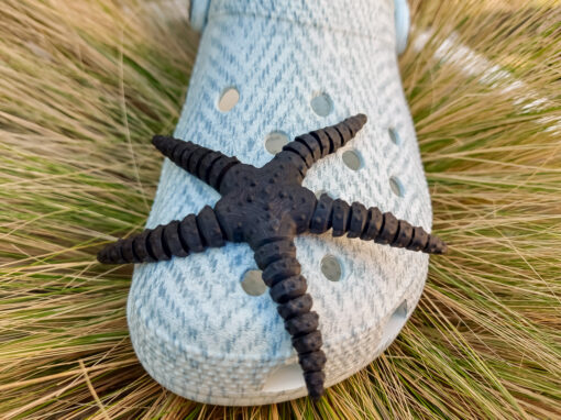 Flexi Starfish Croc Charm - Image 9