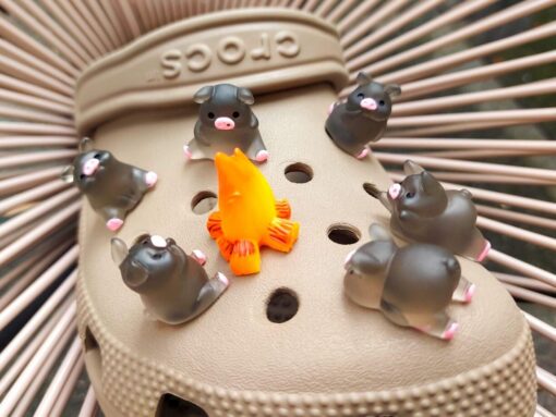Piggies By The Fire Croc Charms 6pc Set - Image 7