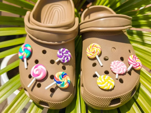 Lollipop Croc Charms