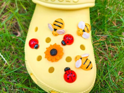 Spring Critters Croc Charms 7pc Set