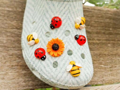Spring Critters Croc Charms 7pc Set - Image 2