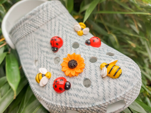 Spring Critters Croc Charms 7pc Set - Image 4