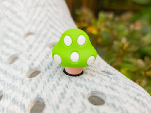 Enchanted Mushroom Croc Charms - Image 3