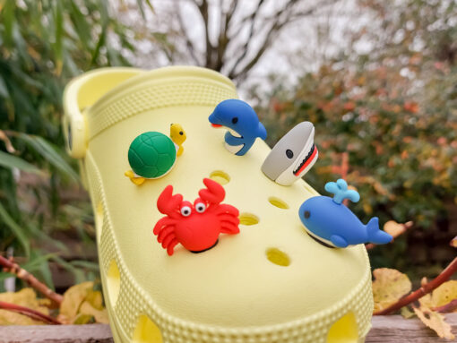 Sea Creatures Croc Charms