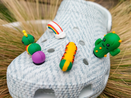 Rainbow & Nature Croc Charms - Image 2