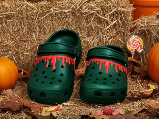 Blood Drop Croc Chains 2pc Set - Image 2