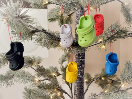 Mini Croc Christmas Ornament