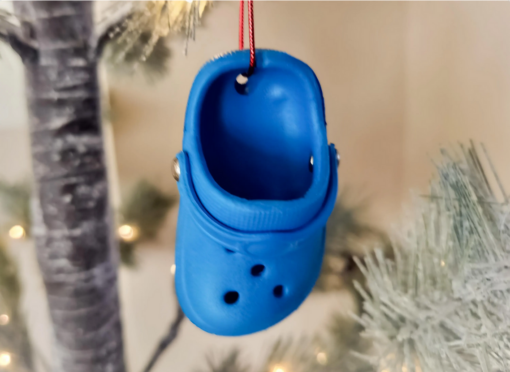 Mini Croc Christmas Ornament - Image 6