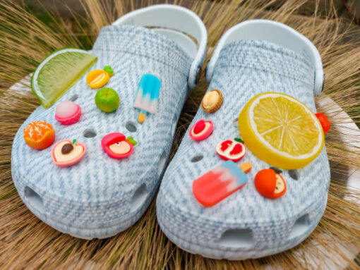 Tropical Summer Croc Charms 15pc Set - Image 3