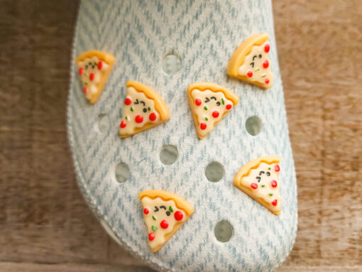 Pizza Slice Croc Charms - Image 2