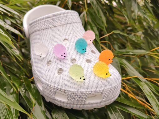 Luminous Hedgehogs Croc Charms