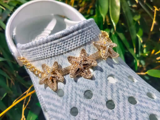 Golden Starfish Croc Chain