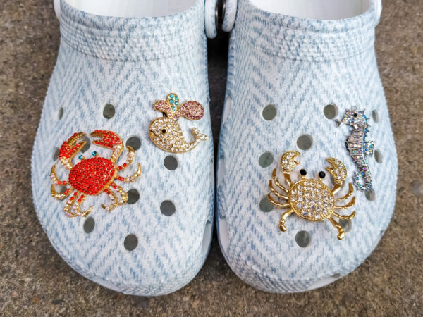 Sea Life Croc Charms