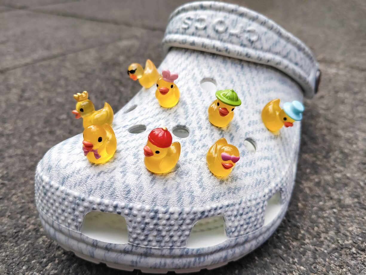 Yellow Ducky Croc Charms