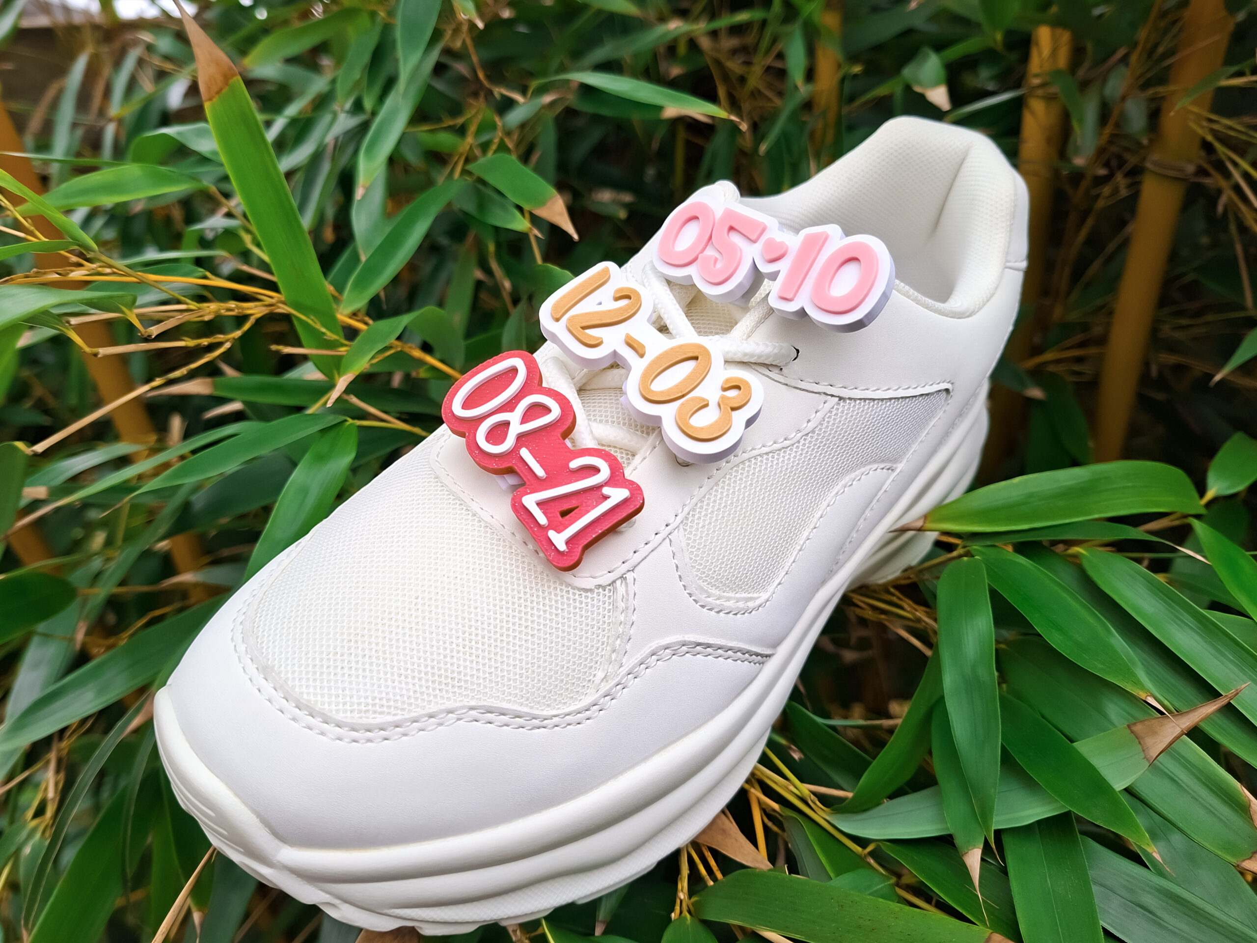 Personalized Date Shoe Charms